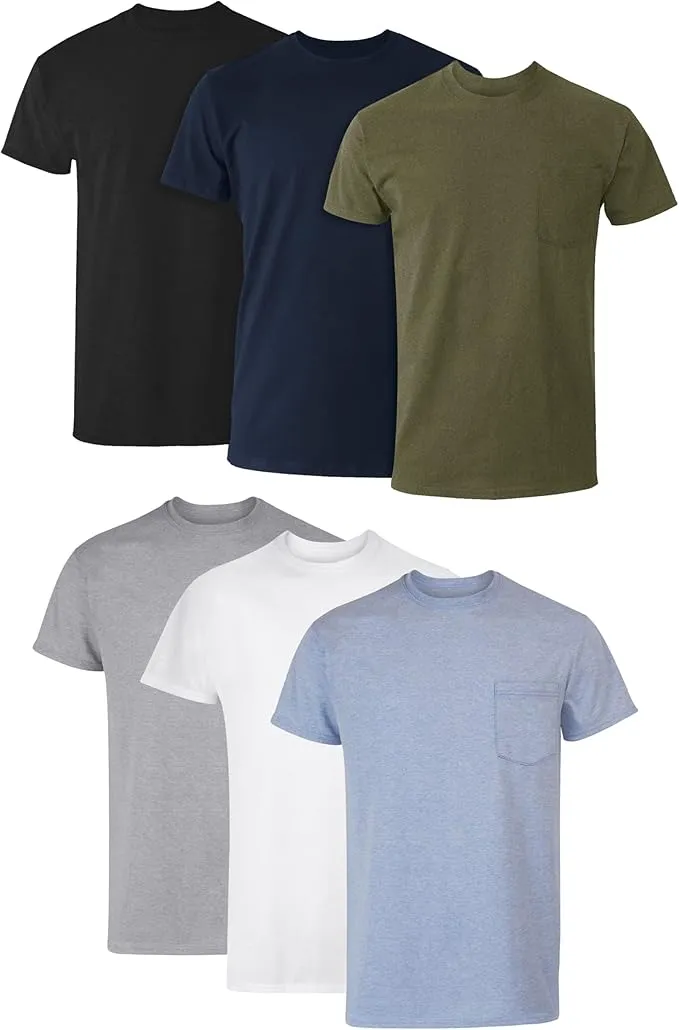 Hanes Men's Pocket T-Shirt Pack